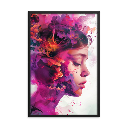 Ethereal Dreamscape - HQ Framed Poster