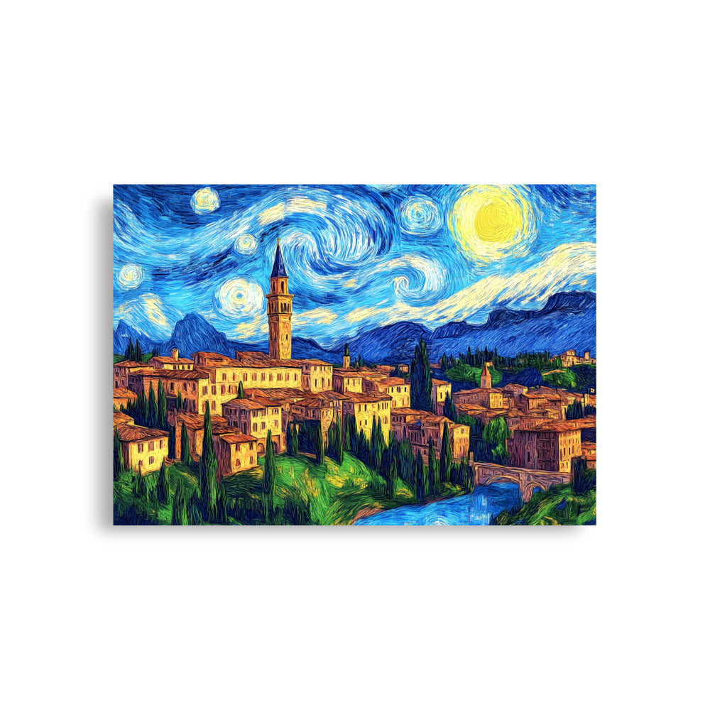 Tuscany city - HQ Matte Poster