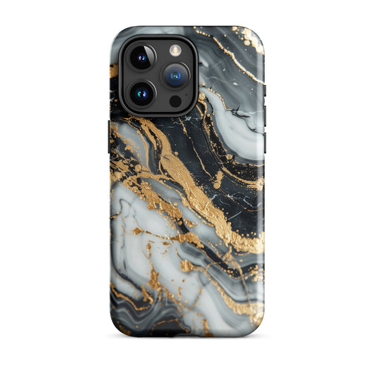 Golden Veins Elegance - Tough Case for iPhone®