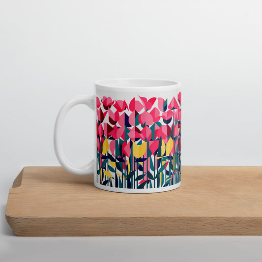 Blossoming Harmony - Glossy Mug